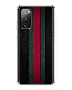 Чехол для Samsung Galaxy S20 FE с картинкой «Gucci — неоновая линия»