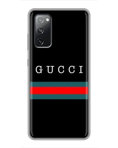 Чехол для Samsung Galaxy S20 FE с картинкой «Gucci — красный пояс» Чехол для Samsung Galaxy S20 FE с картинкой «Gucci — красный пояс»