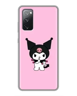Чехол для Samsung Galaxy S20 FE с картинкой «Kuromi — розовая нежность»