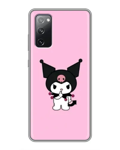 Чехол для Samsung Galaxy S20 FE с картинкой «Kuromi — розовая нежность»