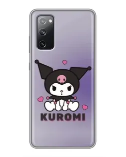 Чехол для Samsung Galaxy S20 FE с картинкой «Kuromi — фиолетовый арт»