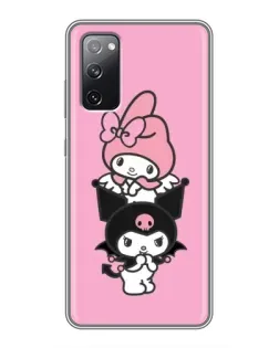Чехол для Samsung Galaxy S20 FE с картинкой «My Melody и Kuromi»
