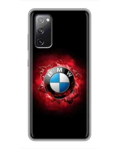 Чехол для Samsung Galaxy S20 FE с картинкой «Логотип BMW — вспышка»