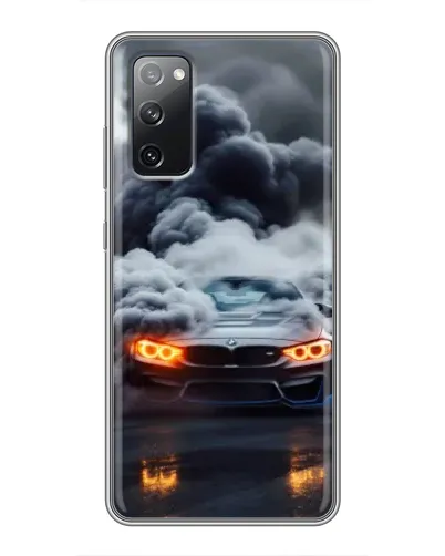 Чехол для Samsung Galaxy S20 FE с картинкой «BMW в дыму»