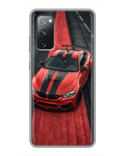 Чехол для Samsung Galaxy S20 FE с картинкой «BMW на красной дорожке»