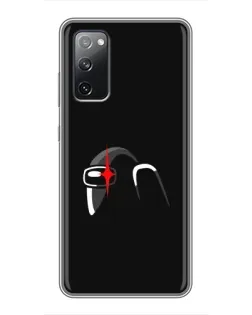 Чехол для Samsung Galaxy S20 FE с картинкой «Among Us шлем» Чехол для Samsung Galaxy S20 FE с картинкой «Among Us шлем»