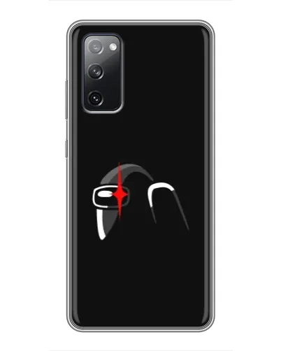 Чехол для Samsung Galaxy S20 FE с картинкой «Among Us шлем»
