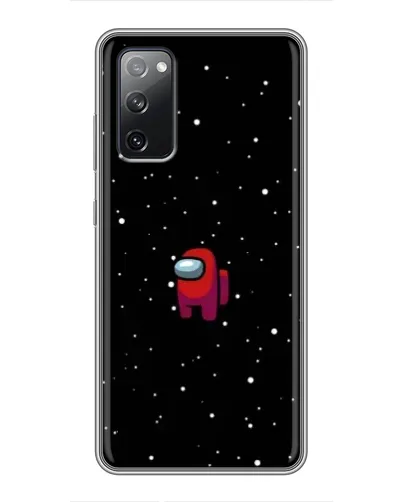 Чехол для Samsung Galaxy S20 FE с картинкой «Красный Among Us»