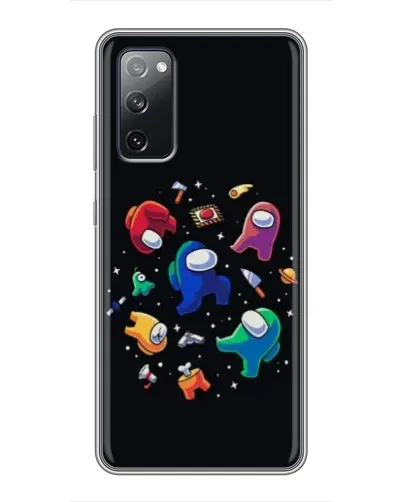 Чехол для Samsung Galaxy S20 FE с картинкой «Among Us космос»