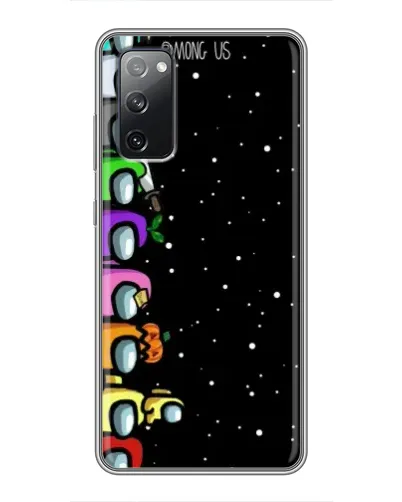 Чехол для Samsung Galaxy S20 FE с картинкой «Команда Among Us»