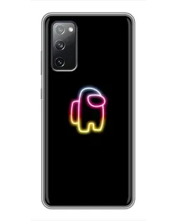 Чехол для Samsung Galaxy S20 FE с картинкой «Among Us градиент»