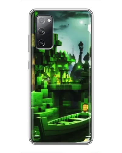 Чехол для Samsung Galaxy S20 FE с картинкой «Minecraft лесной пейзаж» Чехол для Samsung Galaxy S20 FE с картинкой «Minecraft лесной пейзаж»