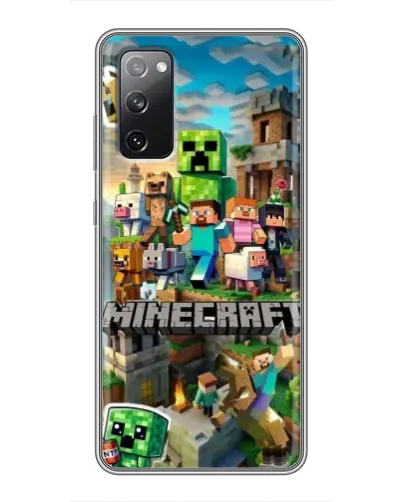 Чехол для Samsung Galaxy S20 FE с картинкой «Замок Minecraft» Чехол для Samsung Galaxy S20 FE с картинкой «Замок Minecraft»