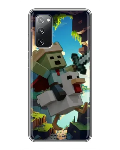 Чехол для Samsung Galaxy S20 FE с картинкой «Стив и гусь» Чехол для Samsung Galaxy S20 FE с картинкой «Стив и гусь»