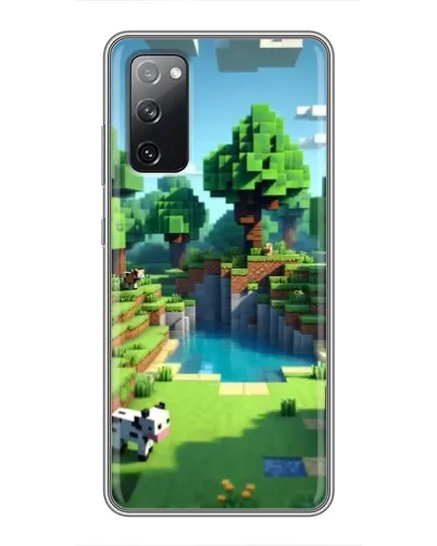 Чехол для Samsung Galaxy S20 FE с картинкой «Minecraft летний день» Чехол для Samsung Galaxy S20 FE с картинкой «Minecraft летний день»