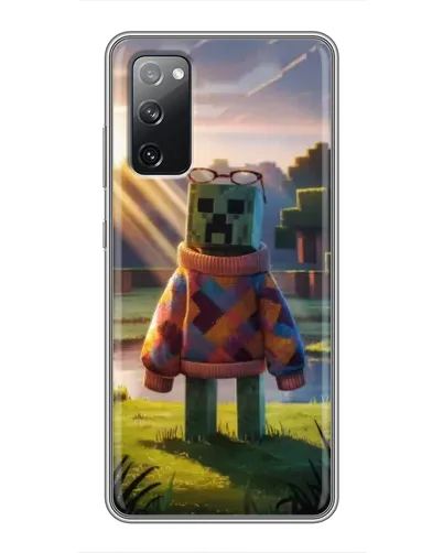 Чехол для Samsung Galaxy S20 FE с картинкой «Крипер в свитере» Чехол для Samsung Galaxy S20 FE с картинкой «Крипер в свитере»