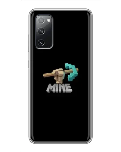 Чехол для Samsung Galaxy S20 FE с картинкой «Алмазная кирка» Чехол для Samsung Galaxy S20 FE с картинкой «Алмазная кирка»