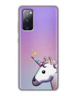 Чехол для Samsung Galaxy S20 FE с картинкой «Единорог градиент» Чехол для Samsung Galaxy S20 FE с картинкой «Единорог градиент»