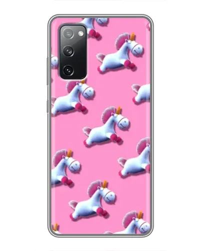 Чехол для Samsung Galaxy S20 FE с картинкой «Единороги на розовом» Чехол для Samsung Galaxy S20 FE с картинкой «Единороги на розовом»