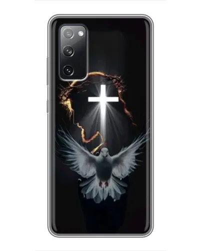 Чехол для Samsung Galaxy S20 FE с картинкой «Голубь и Свет»