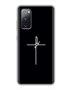 Чохол для Samsung Galaxy S20 FE з картинкою «Тонкий хрест» Чохол для Samsung Galaxy S20 FE з картинкою «Тонкий хрест»