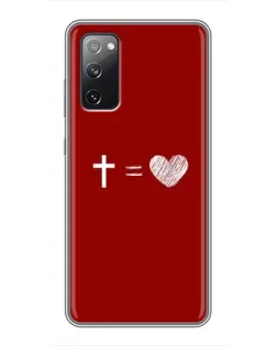 Чохол для Samsung Galaxy S20 FE з картинкою «Рівняння любові» Чохол для Samsung Galaxy S20 FE з картинкою «Рівняння любові»