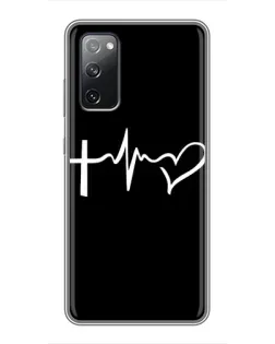 Чохол для Samsung Galaxy S20 FE з картинкою «Пульс віри» Чохол для Samsung Galaxy S20 FE з картинкою «Пульс віри»