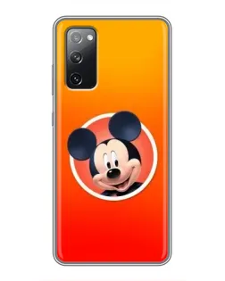 Чехол для Samsung Galaxy S20 FE с картинкой «Mickey в круге»
