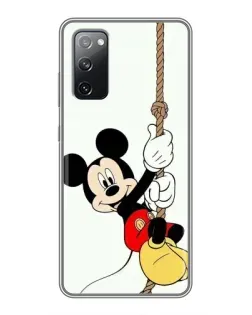 Чехол для Samsung Galaxy S20 FE с картинкой «Mickey на канате»