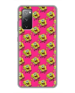 Чехол для Samsung Galaxy S20 FE с картинкой «Розовый паттерн»