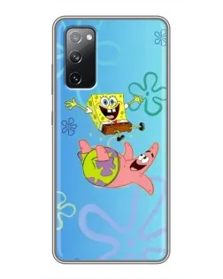 Чехол для Samsung Galaxy S20 FE с картинкой «Спанч Боб и Патрик»
