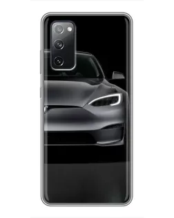 Чехол для Samsung Galaxy S20 FE с картинкой «Tesla Model S Look»