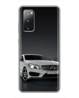 Чехол для Samsung Galaxy S20 FE с картинкой «Mercedes AMG GT Silver»