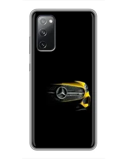 Чехол для Samsung Galaxy S20 FE с картинкой «Mercedes — ретро стиль»