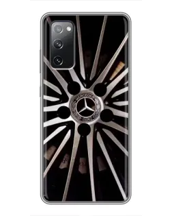 Чехол для Samsung Galaxy S20 FE с картинкой «Диск Mercedes»