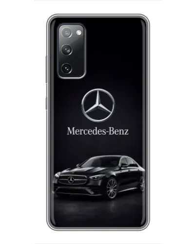 Чехол для Samsung Galaxy S20 FE с картинкой «Mercedes — решетка радиатора» Чехол для Samsung Galaxy S20 FE с картинкой «Mercedes — решетка радиатора»
