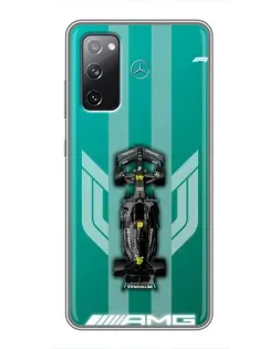 Чехол для Samsung Galaxy S20 FE с картинкой «Mercedes AMG Petronas»