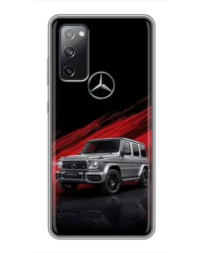 Чехол для Samsung Galaxy S20 FE с картинкой «Mercedes G-Class красный» Чехол для Samsung Galaxy S20 FE с картинкой «Mercedes G-Class красный»