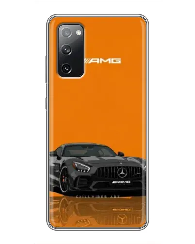 Чехол для Samsung Galaxy S20 FE с картинкой «Оранжевый Mercedes AMG» Чехол для Samsung Galaxy S20 FE с картинкой «Оранжевый Mercedes AMG»