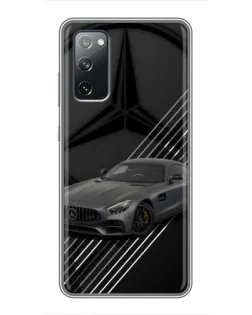 Чехол для Samsung Galaxy S20 FE с картинкой «Mercedes AMG — графика»