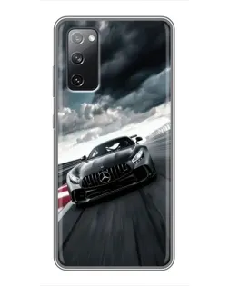 Чехол для Samsung Galaxy S20 FE с картинкой «Гоночный Mercedes AMG»