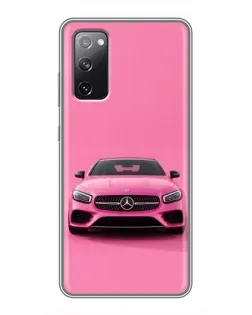 Чохол для Samsung Galaxy S20 FE з картинкою «Рожевий Mercedes AMG»