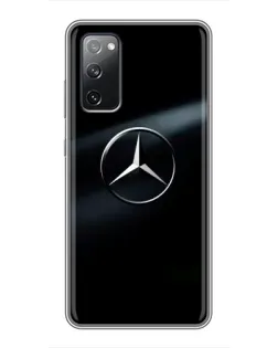 Чохол для Samsung Galaxy S20 FE з картинкою «Mercedes на металі»