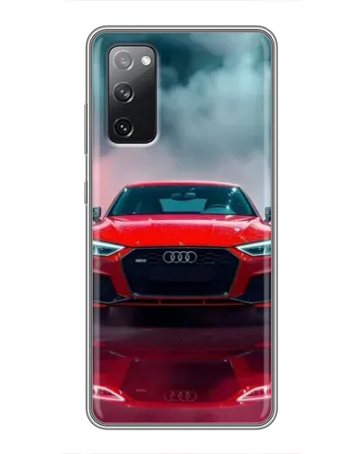 Чехол для Samsung Galaxy S20 FE с картинкой «Audi RS — красный стиль» Чехол для Samsung Galaxy S20 FE с картинкой «Audi RS — красный стиль»