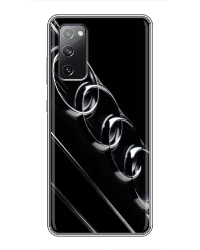 Чехол для Samsung Galaxy S20 FE с картинкой «Audi — абстрактные кольца» Чехол для Samsung Galaxy S20 FE с картинкой «Audi — абстрактные кольца»