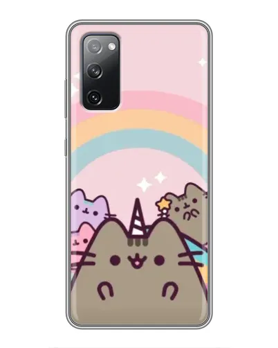 Чехол для Samsung Galaxy S20 FE с картинкой «Единорог Pusheen»