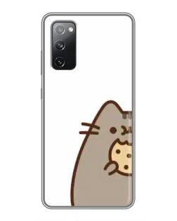 Чехол для Samsung Galaxy S20 FE с картинкой «Пушин с печеньем»