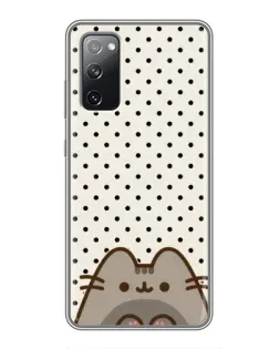Чехол для Samsung Galaxy S20 FE с картинкой «Пушин в горошек»