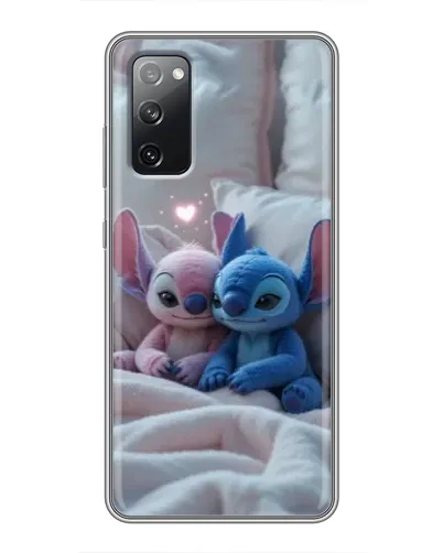 Чохол для Samsung Galaxy S20 FE з картинкою «Плюшеві Стіч Ангел»