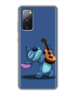Чохол для Samsung Galaxy S20 FE з картинкою «Стіч з укулеле»